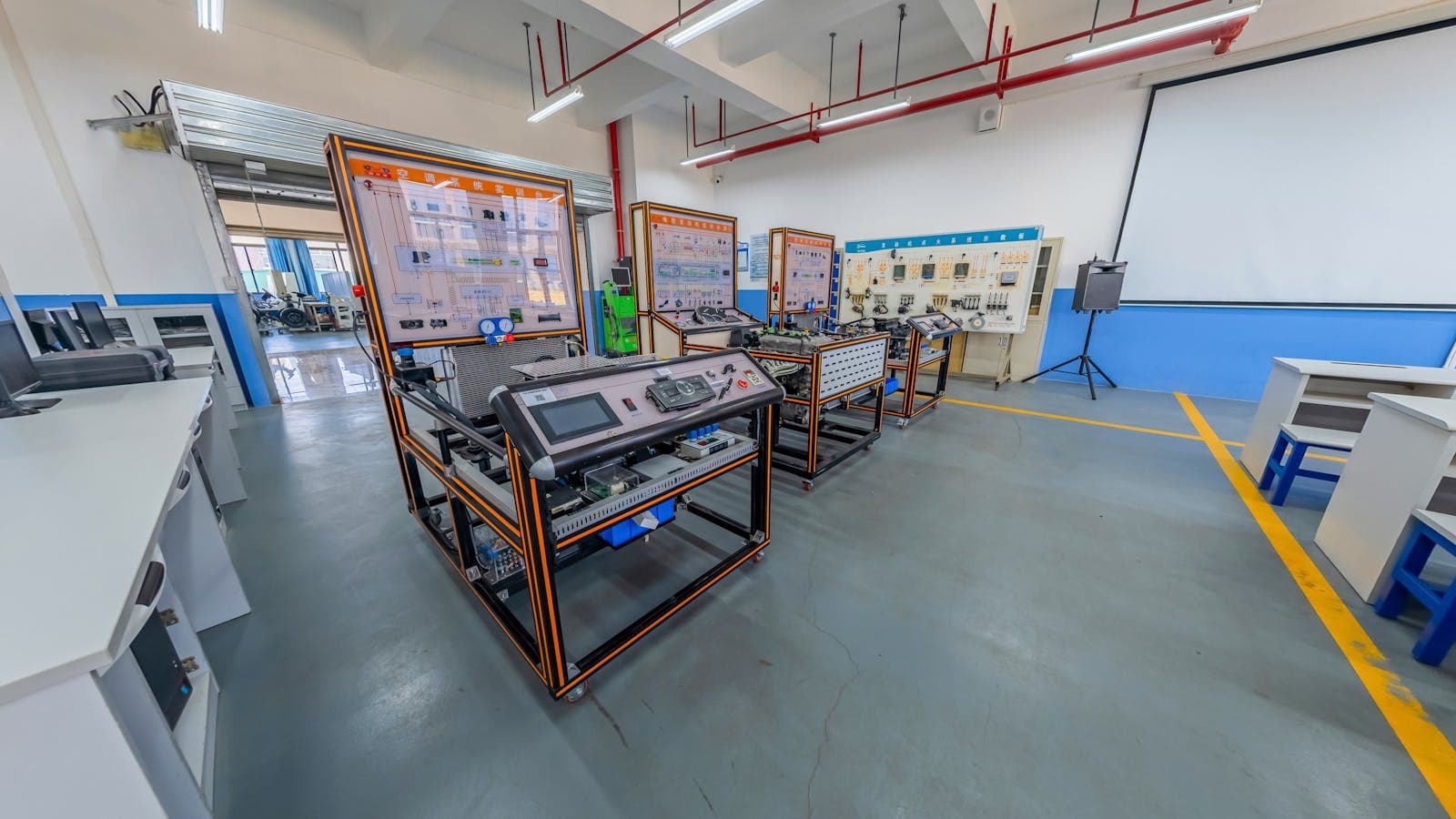 Laboratorio de capacitación técnica para aprendices